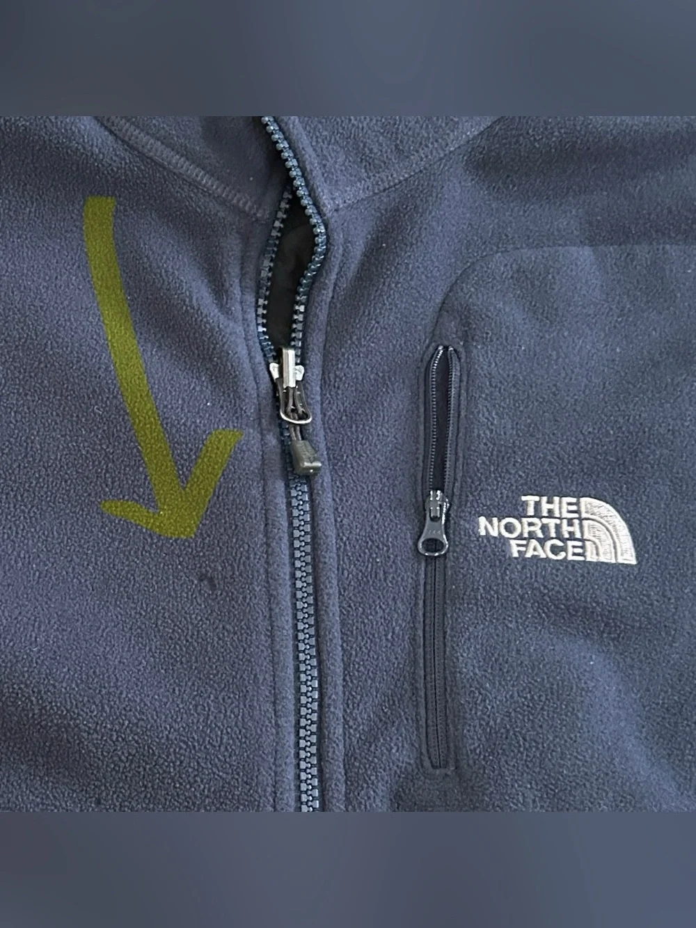 The North Face Fleece Zip Up Jacket Men’s Medium